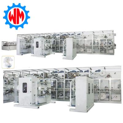 China Customized Full Servo Baby Training Pants Production Line Optional Intelligent Packaging System for sale