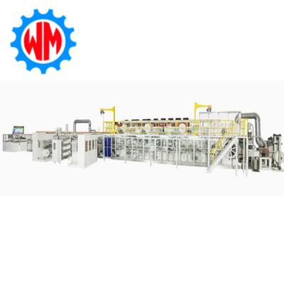 China Full Servo Panty Liner Production Line PLC Control Machine with CE for sale