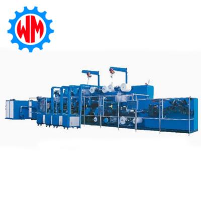 China High Speed Full Servo Panty Liner Machine Professional Design Optional Packaging With CE for sale