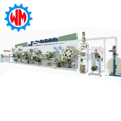 China Customized Sanitary Napkin Production Machine With Various Sizes And Materials For Smooth Operation for sale