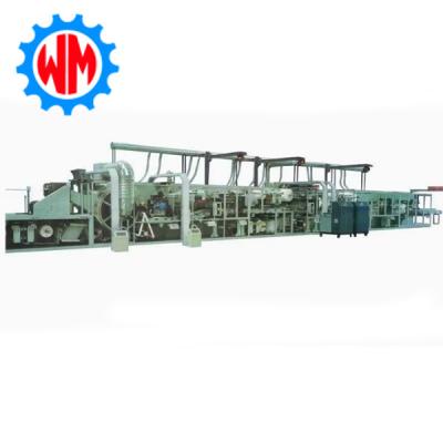 China New Type Professional Full Servo Pet Diaper Production Line Customized High Efficiency for sale