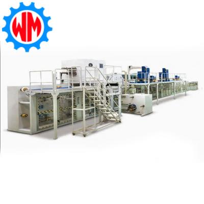 China Advanced Automation Technology Baby Diaper Production Line for Large-Scale Production for sale