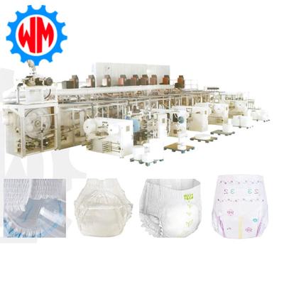 中国 Modular Design Baby Diaper Production Line with Quick Module Replacement 販売のため