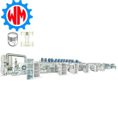 China Customizable Big Ring Waist Baby Diaper Production Line with Stable Equipment Operation zu verkaufen