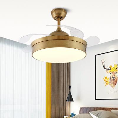 China Modern AC DC 42 Inch Ceiling Fan With Light Kit With Remote Control 42 Inch Ceiling Fan With Light Kit for sale