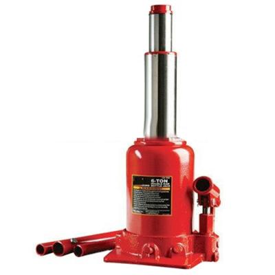 China Wholesale High Quality Telescopic Car Jack Two-Stage Double Ram Hydraulic Bottle Jack for sale