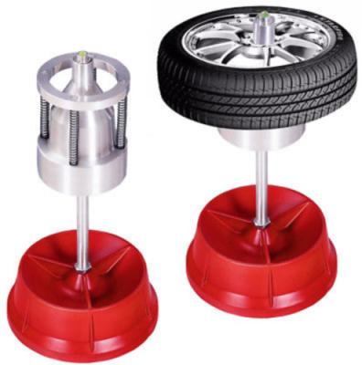 China Portable Level Aluminum & Steel Rim Tire Cars Truck Heavy Duty Hub W/Bubble Wheel Balancer for sale