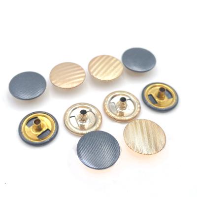 China Factory Wholesale Price Nickel Free Logo Metal Jean Snap Button Custom Made High Quality For Clothing for sale