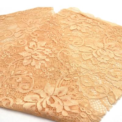 China New Design 2022 Viable Factory Price Flower Nylon Lace Trim Fabric For Clothing for sale