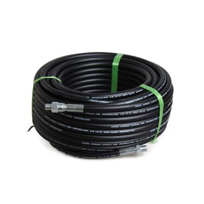 China Portable Wash 100' Power Sewer Drain Snake 200 Feet Cleaning With Hydraulic Jetting for sale