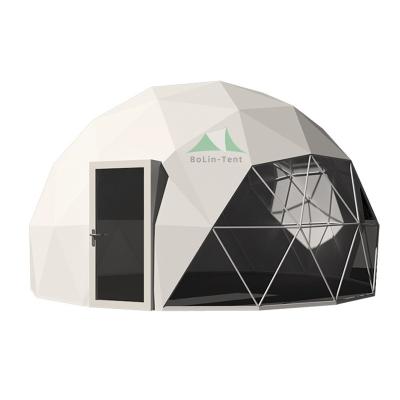 China UV-resistant Hot Sale Geodesic Dome Tent Transparent Igloo Tent dome glamping tent for Resort for sale