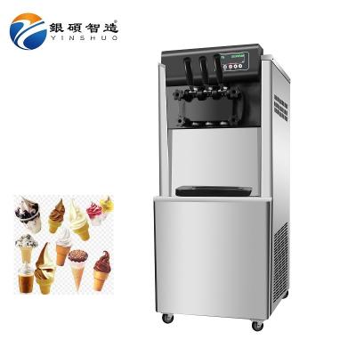 China Snack Factory 220Voltage 50HZ 50-60L/H BQL-Y4000 Thailand Ice Cream Machine Stick Ice Cream Machine Ice Cream Maker Machine for sale