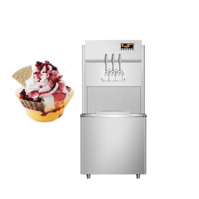 China HOT Snack Factory Price Three Flavor Soft Serve Ice Cream Machine For Soft Serve Ice Cream Making Machine for sale