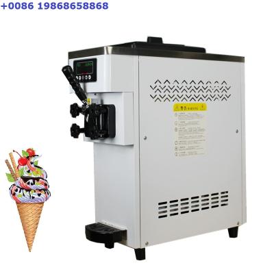 China Hot high quality maker MAQUINA DE HELADOS de gelato de cuisine soft ice cream machines snack factory price flavor factory sales 1 for sale