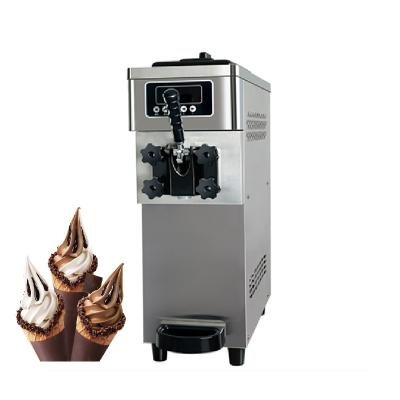 China Factory YINSHUO 220Voltage 50hz Brave Man Commercial Ice Cream Soft Serve Snack Food Making Soft Ice Cream Machine Factory Price for sale