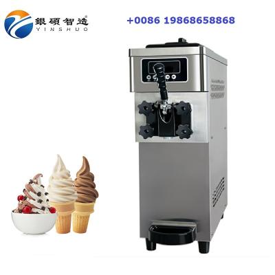 China Commercial snack factory 220v 50hz BQM-120 stainless steel ice cream machine for sale ice cream maker machine for sale