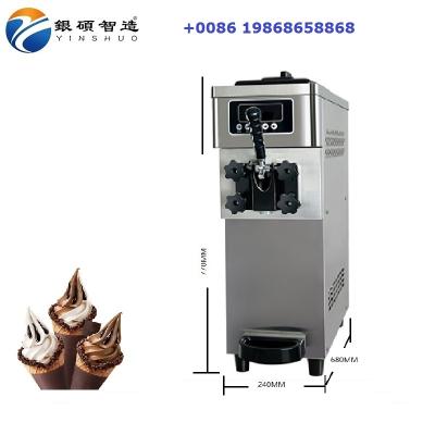 China Beverage Factory Table Top Soft Serve Ice Cream Machine Wholesale Soft Ice Machine for sale