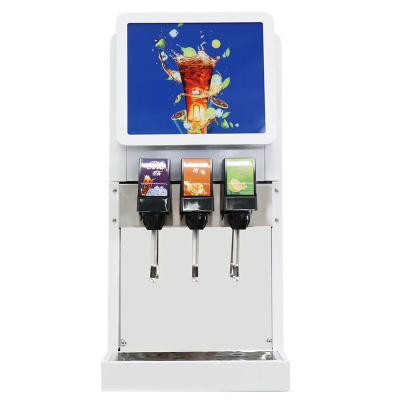 China Snack Plant YinShuo 218C3S Soda Beverage Dispenser , Coke Making Machine for sale