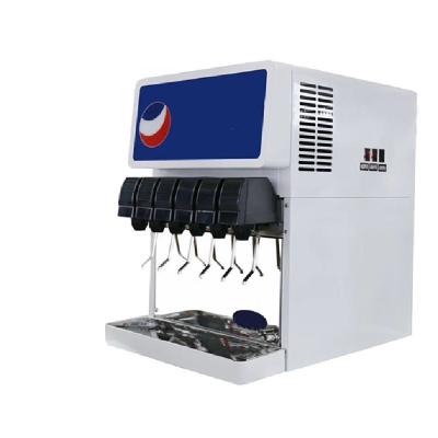 China Snack Plant YinShuo 218B6S Soda Beverage Dispenser , Coke Making Machine for sale