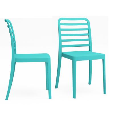 China Wholesale Modern Cheap Colorful Plastic Cafe Sillas Cooling Outdoor Dining Chairs from Plasticas for sale