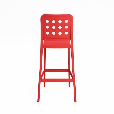 China MAKA Hebei Province Nice New Design Material Modern Material Plastic Chairs Wedding Suitable Event Barstool for sale