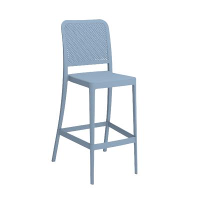 China Coffee direct hot sale cooling cheap commercial plastic bar stool for sale