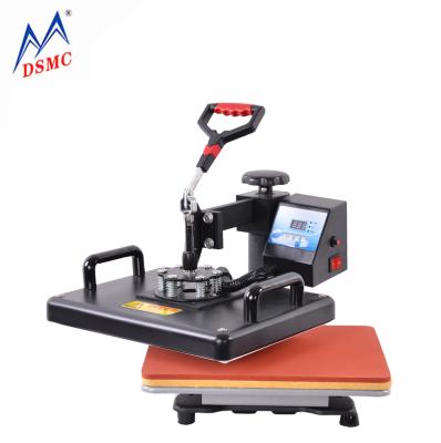 China Custom Double Display Personalized 30*38cm 8 in 1 Combo Heat Press Printer Sublimation Machine for sale