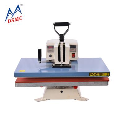 China Apparel Processing Heat Press High Pressure Flip Head Transfer Machine For Bags Umbrella T-shirt Underwear / Mouse Pads for sale