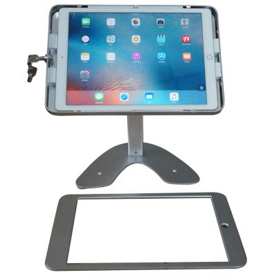 Chine Support 12,9 d'Ipad de forme de v de fer pro 3KG avec le tube de 26cm à vendre