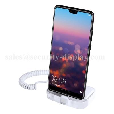 Chine Présentoir acrylique vertical de vente au détail d'alarme de téléphone portable à vendre