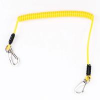 China Bobina plástica Lanyard With Two Ends del alambre del color del OEM Pantone en venta