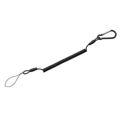 China Spring Clip Coiled Key Lanyard for sale