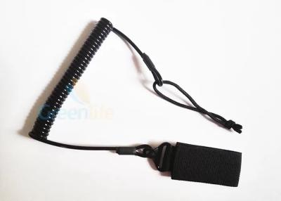 Chine courroie de 1.4M Tactical Pistol Lanyard Police Equipment With Nylon/boucle de corde à vendre