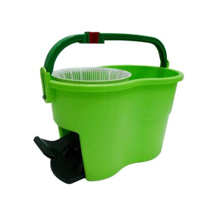 China Sustainable High Quality Plastic Stainless Steel Mop Bucket And Easy Wringer for sale