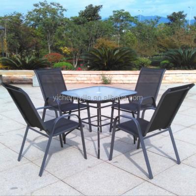 China Jiangxi Portable Ileisure 6 Seats With Table Set Aluminum Indoor And Outdoor Waterproof Garden Furniture for sale