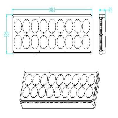 China Best Powerful led grow lighting lamps With 3w or higher led chips for sale