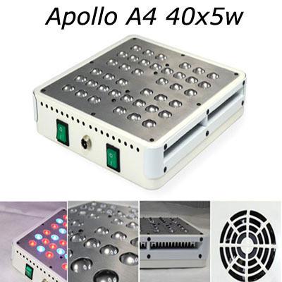 China 40PCS 5W LED CHIP Apollo 4 LED grow light griculture Greenhouse grow tent plant light for sale