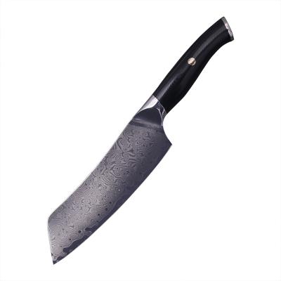 China Amazon Sustainable New Design VG-10 Damas 8 Inch Slicing Knife From Japaness Nakiri for sale