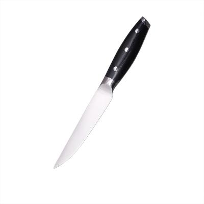 China Amazon Stainless Steel 5 Inch Kitchen Knife Viable Professional Steak Knife for sale