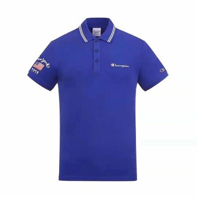 China Wholesale plain anti-shrink golf print or embroidery custom print or embroidery mens polo t-shirt with own brand manufacturing for sale