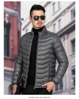 China Sustainable Wholesale Hot Sale Business Gentleman Plus Size Mens Jackets Cotton-padded Jacket for sale