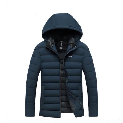 China High Quality Sustainable Keep Warm Hooded Polyester Padded Fashion Cotton Coat Winter Coat OutdoorJacket Men for sale