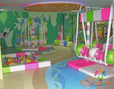 China LEFUNLAND Playground Plastic Soft Playground for sale