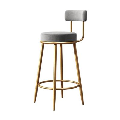 China BS11-GD75 Contemporary high quality high bar chair gold bar stool bar chairs for sale