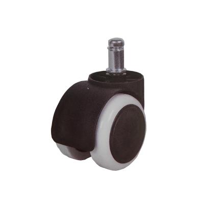 China Modern QCP-CWPU2 Caster Wheels PU Roller Caster For Office Chairs for sale