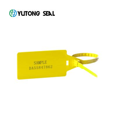 China YTPS003 express tags high security plastic seal plastic gasket seal for door for sale