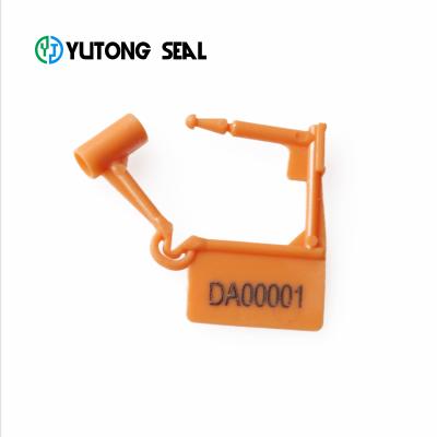 China YTPL007 Barcode Padlock Plastic Seal Security Plastic Seal Padlock for sale