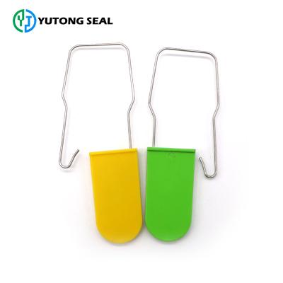 China YTPL203 industry security seal padlock plastic with padlock seal bag of yellow padlock seal for sale