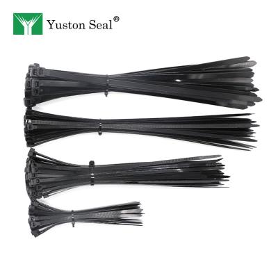 China Yuston 002 Durable Self Locking Cable Ties Security Ties Nylon Pa6 Cable Tie for sale