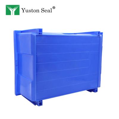 China YTPB001 Sustainable Storage Container Plastic Storage Box Set Style Blue Room Box for sale